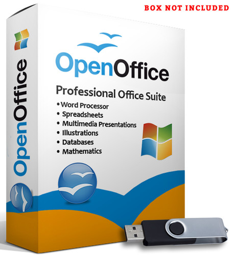 Open office software suite - open,